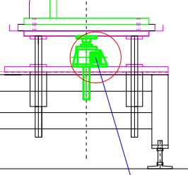 客戶案例-反向安裝蝸輪絲杆升降機