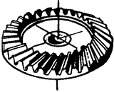 齒輪基本術語錐齒輪、準雙曲面齒輪及其齒輪副