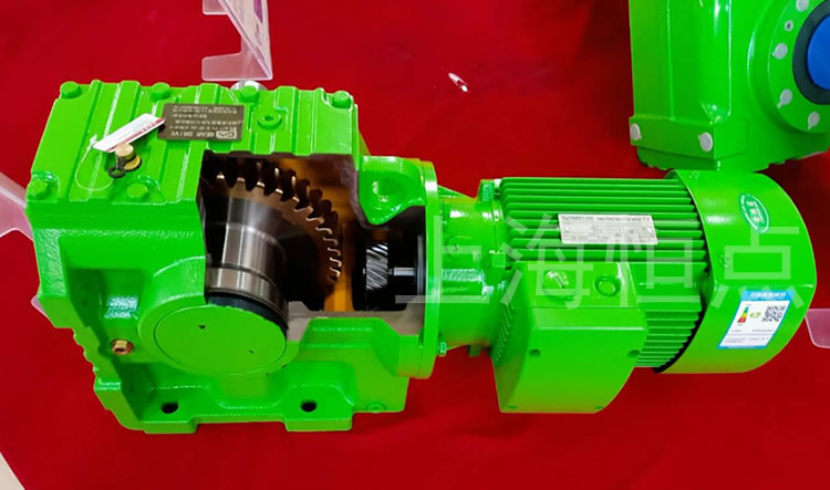 展會 S系列減速機剖面圖(内部什麽樣子)- 恒點原創