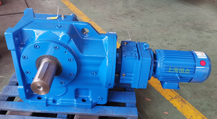 K107R77雙級減速機 輸入配電機 輸出單軸 