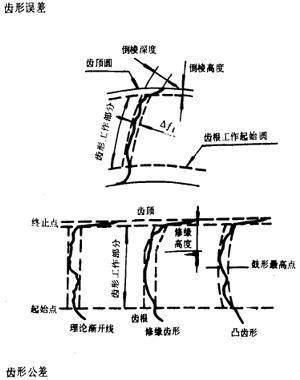 漸開線圓柱齒輪精度齒輪、齒輪副誤差及側隙的定義和代号